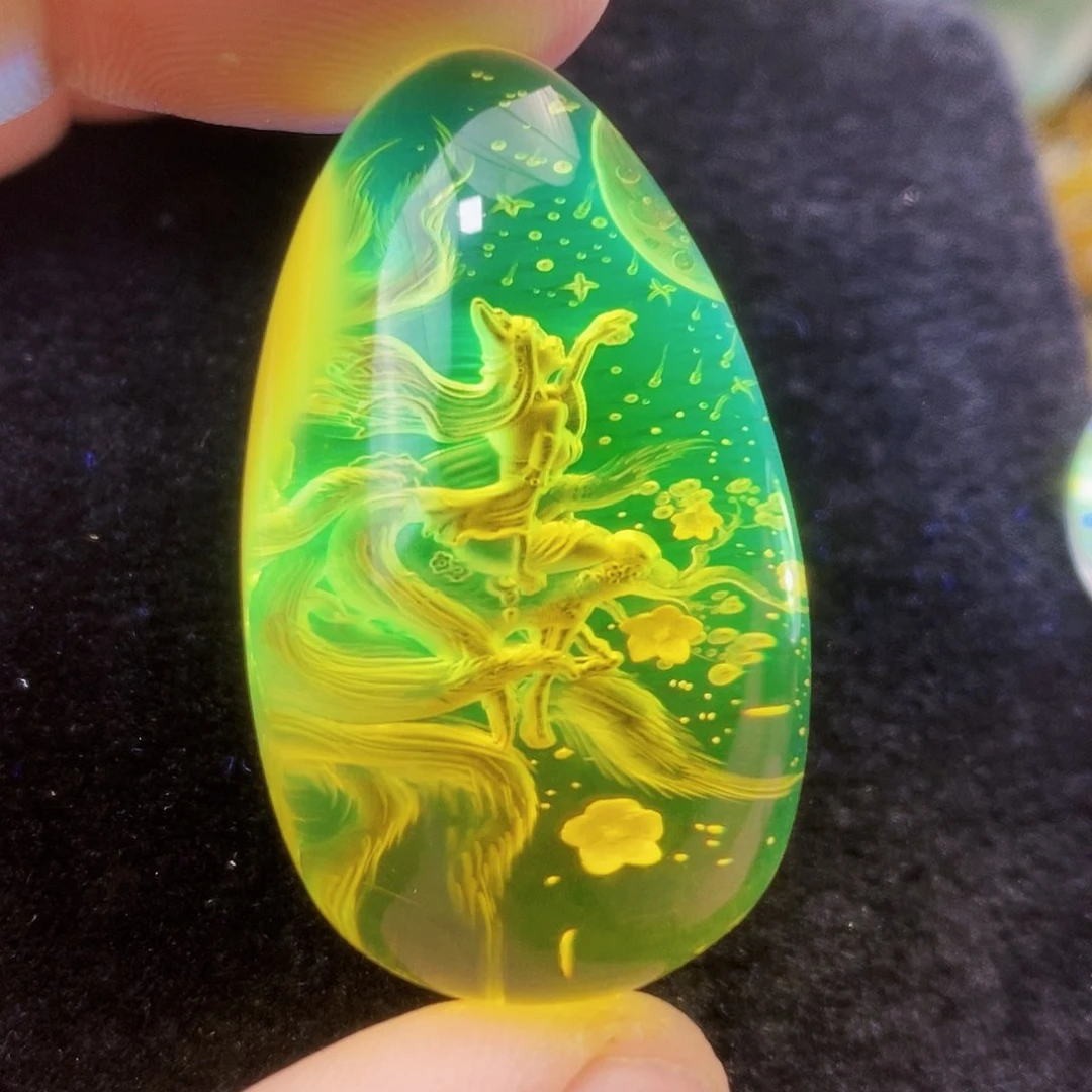 【闪购商品】金珀吊坠(不含链)未镶嵌