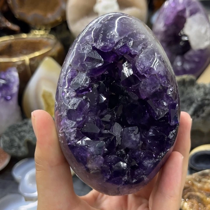 水晶珠宝半成品未镶嵌恐龙蛋