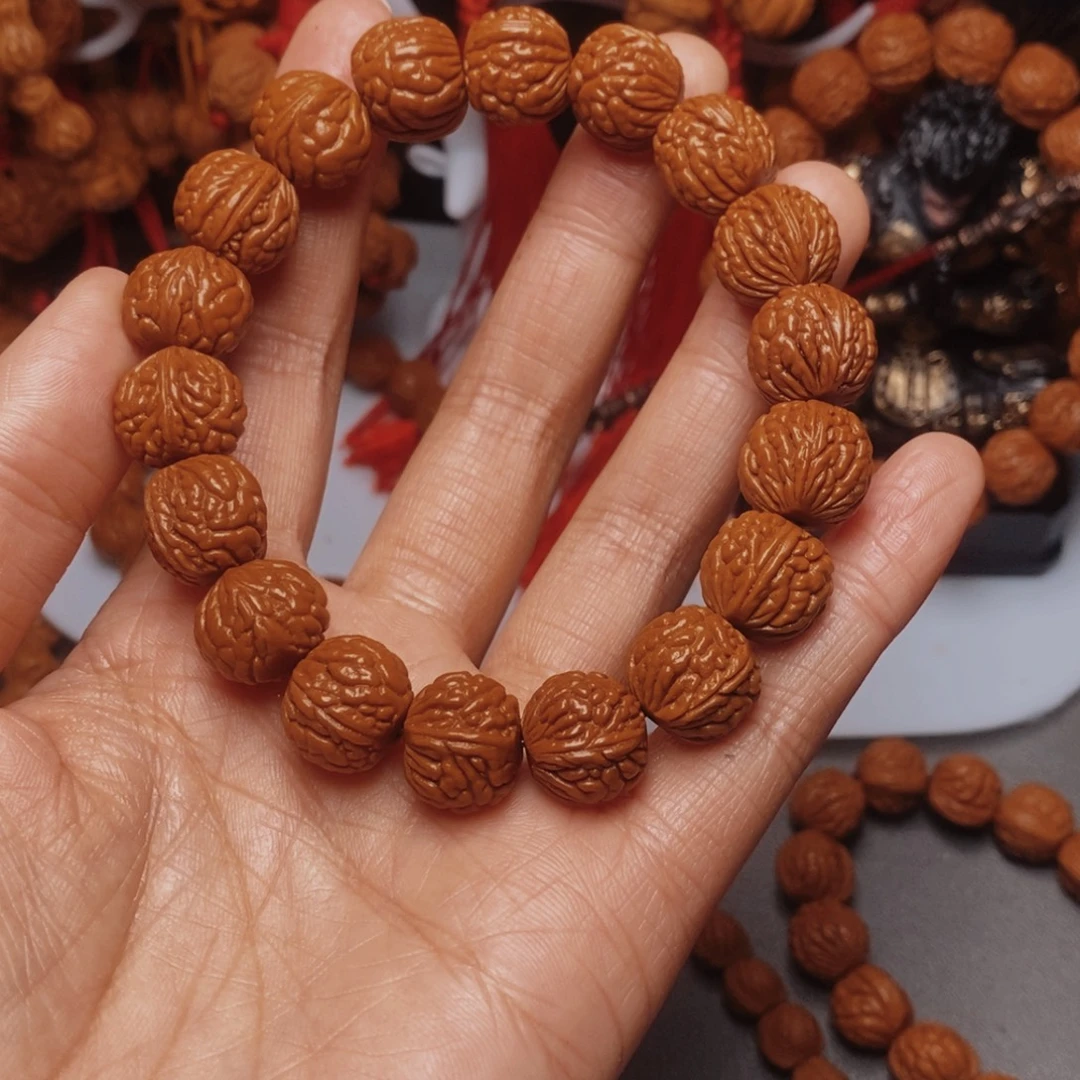 桃核吊坠桃枭手串1