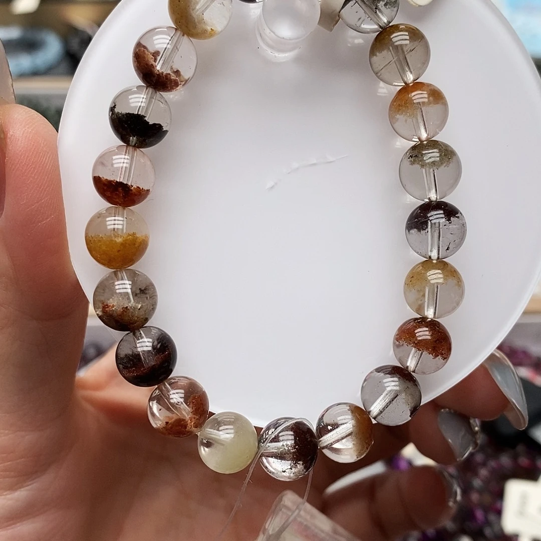 未镶嵌手链水晶s037四季幽灵9+