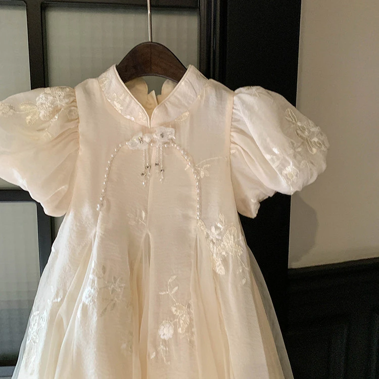 【141】-女童学院风套装夏季2025新款儿童服装卡通两件套404