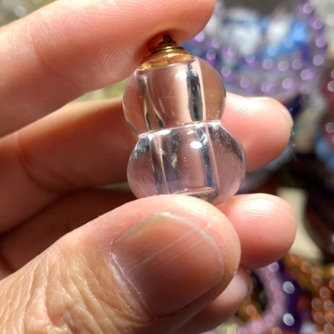 水晶吊坠未镶嵌西*狼吊坠