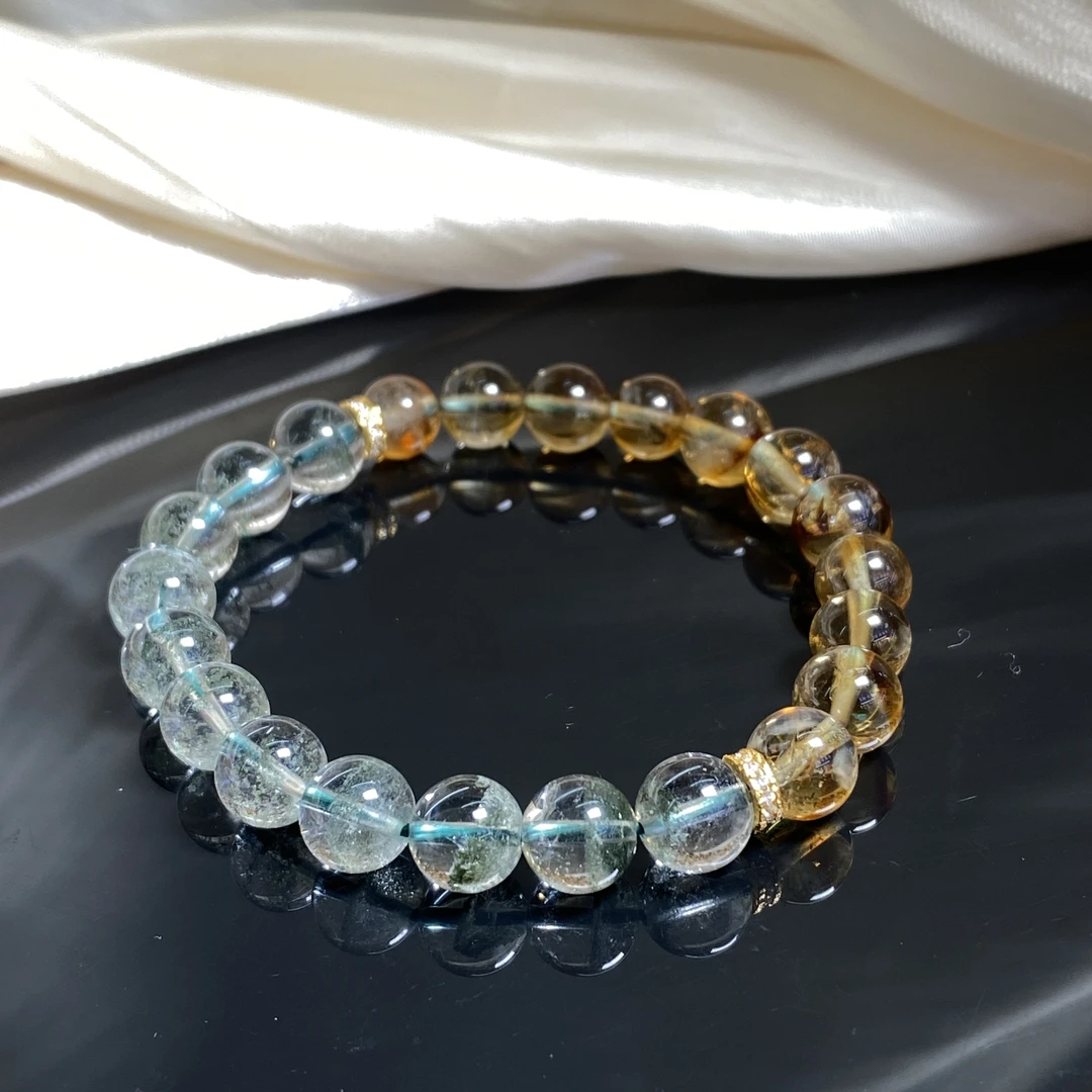 【小北严选】水晶DIY单圈手串5-AH144X337【多样性发一件】约8mm+