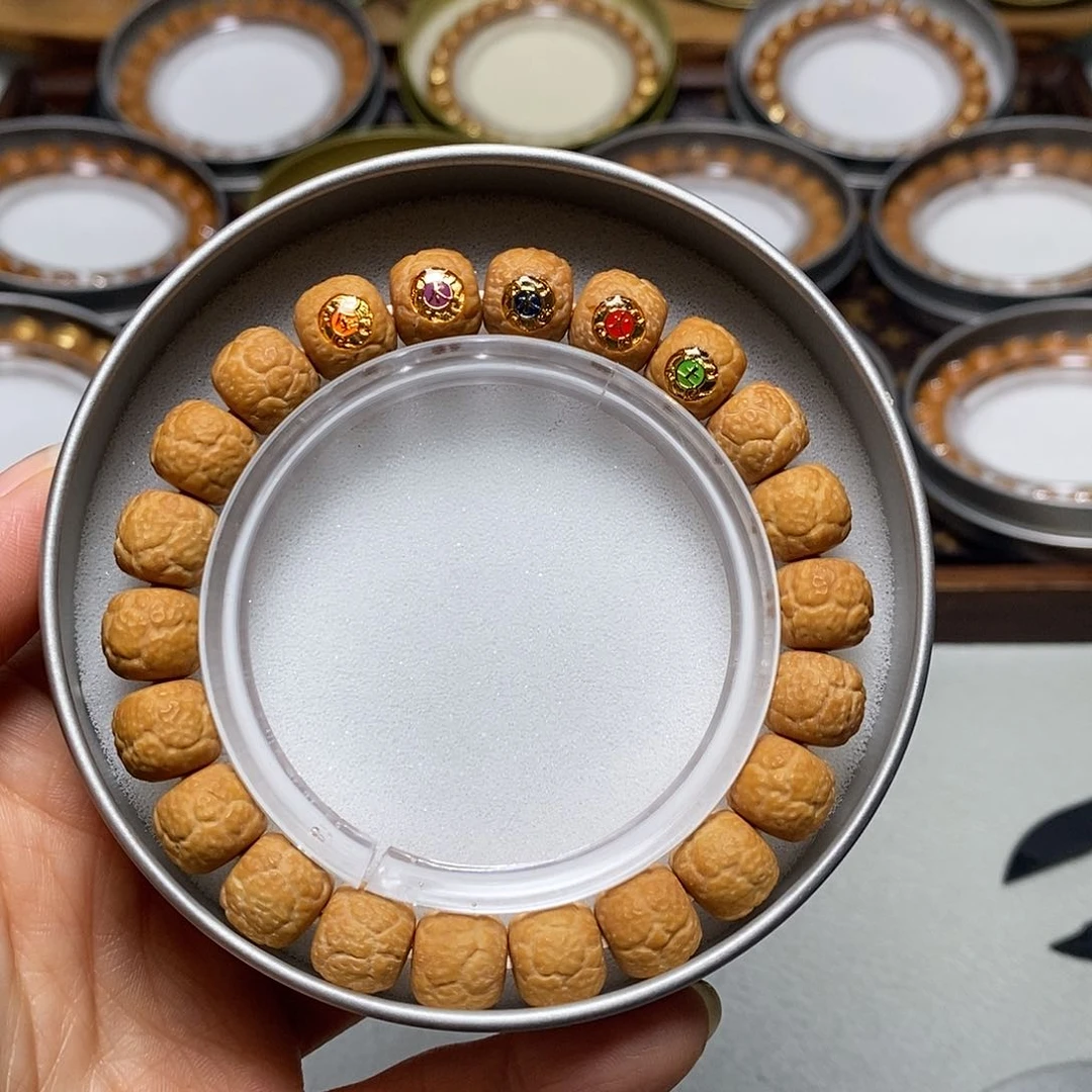 猴头核桃手串310号10-11左右五标饕餮全品