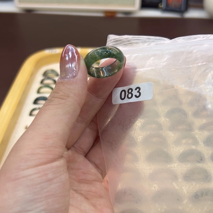 玛瑙/玉髓合金戒指83港13送一