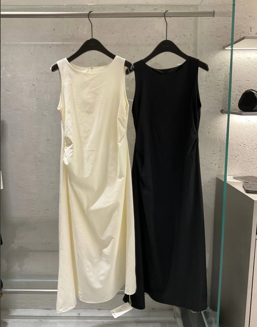 【NO退NO换】鑫燃KIKI 天丝亚麻高级感无袖连衣裙 00023 LM