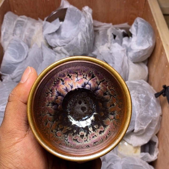 茶盏建盏喝茶主人杯茶杯