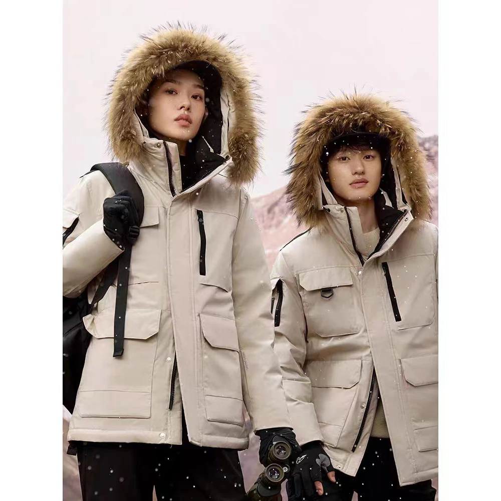 门店24&69！男/女款，bo系列/貉子毛领90鸭绒户外工装羽绒服 M13236