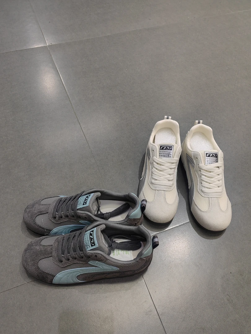 K11橡胶德训鞋休闲风欧若假日风女子透气复古风