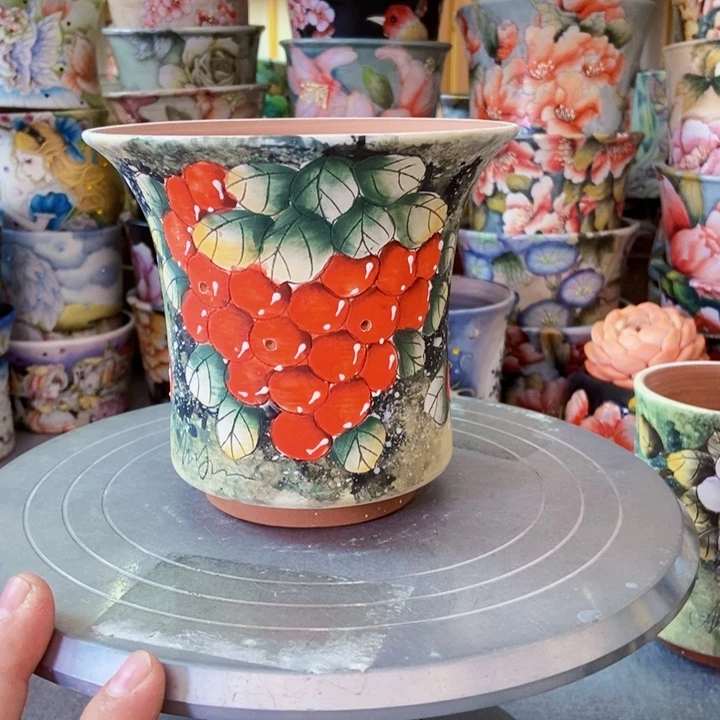景德镇艺术手绘作品