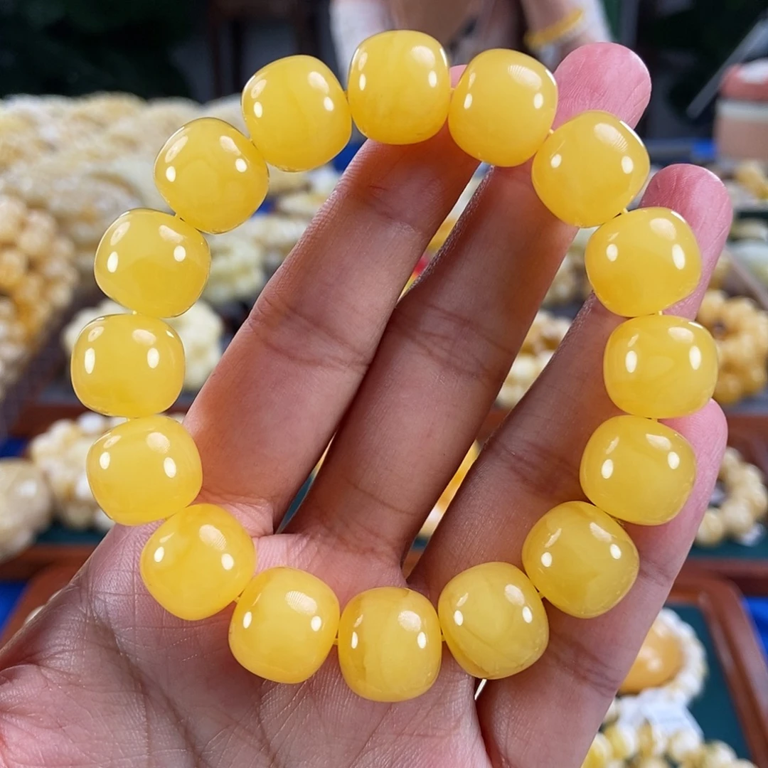 未镶嵌琥珀珠宝奇石14同料鸡油黄老型26