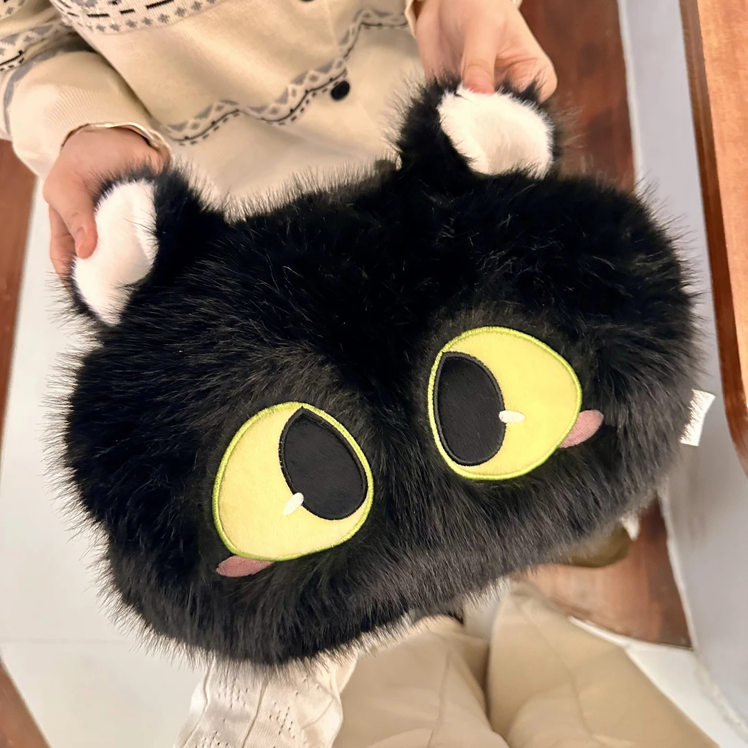 可爱无牙仔毛绒玩偶热水袋灌水款防爆暖宝宝2025新款暖水袋暖手宝