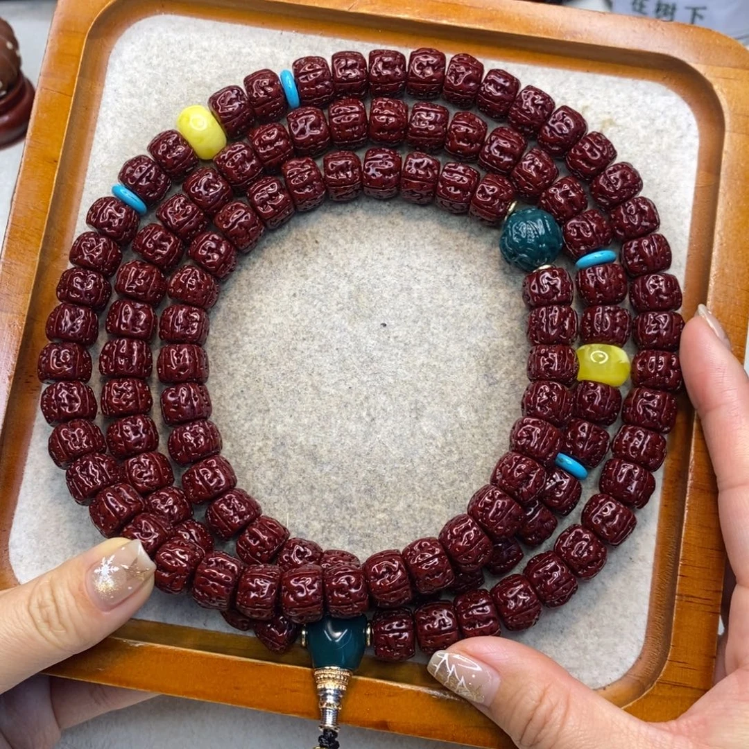 金刚菩提吊坠一代龙108 12