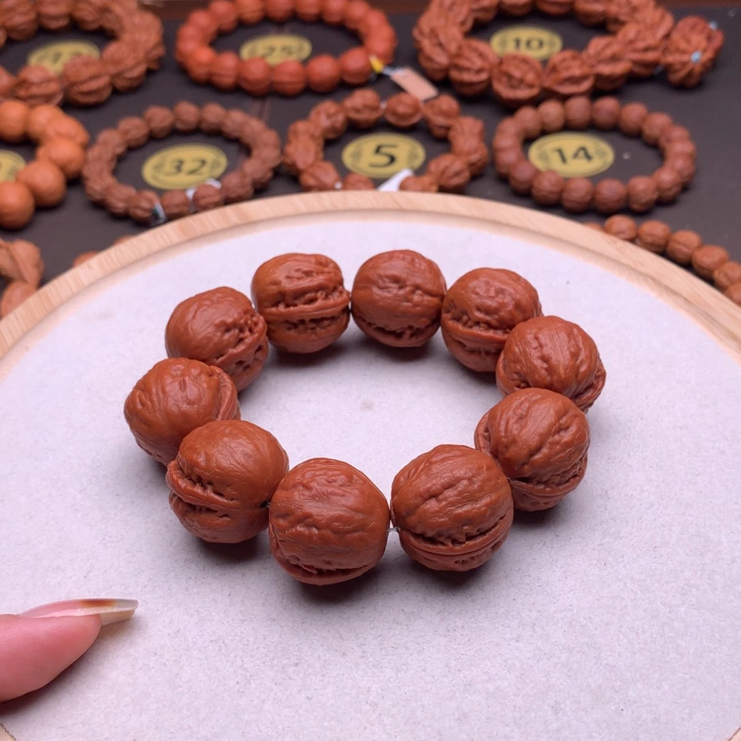 文玩核桃手串四喜丸子