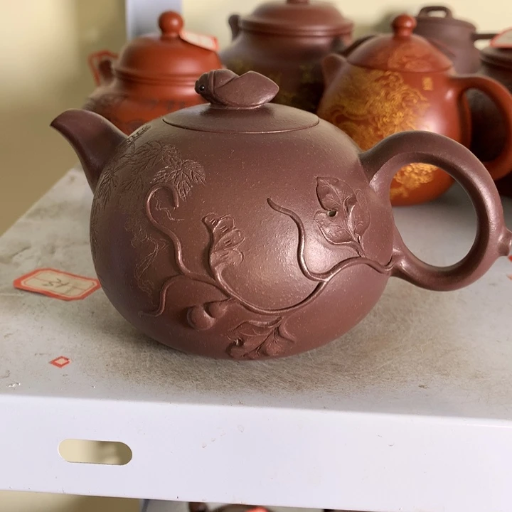 紫砂茶壶原矿手工48