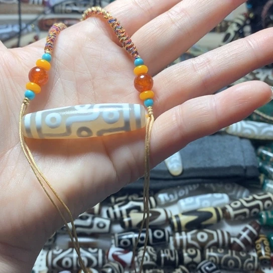 华***下玛瑙/玉髓未镶嵌颈饰