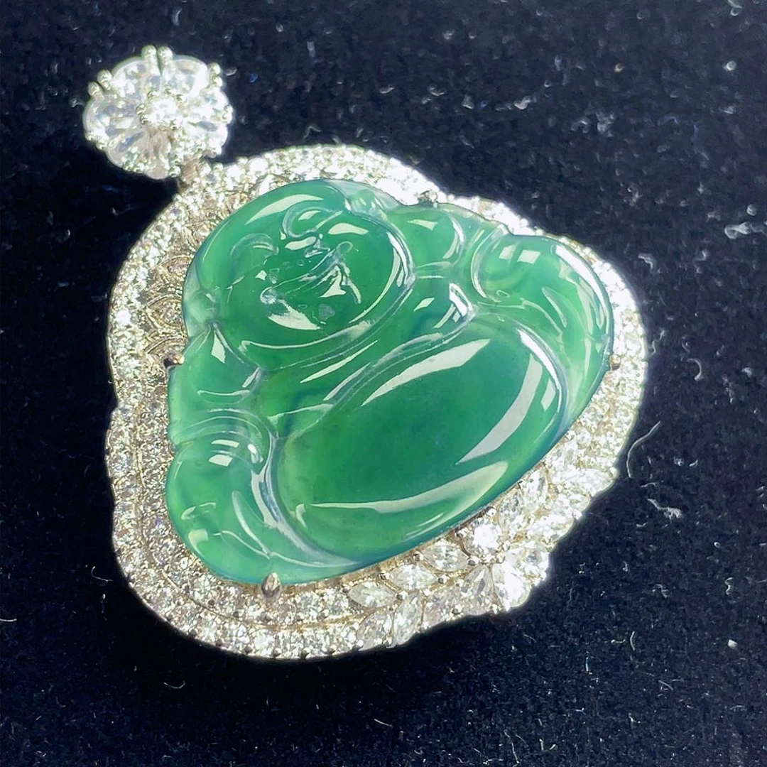 翡翠吊坠(不含链)未镶嵌