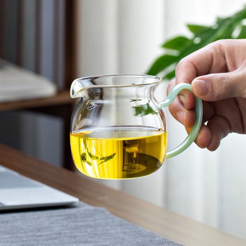 经典款小钱袋高硼硅玻璃公杯茶海