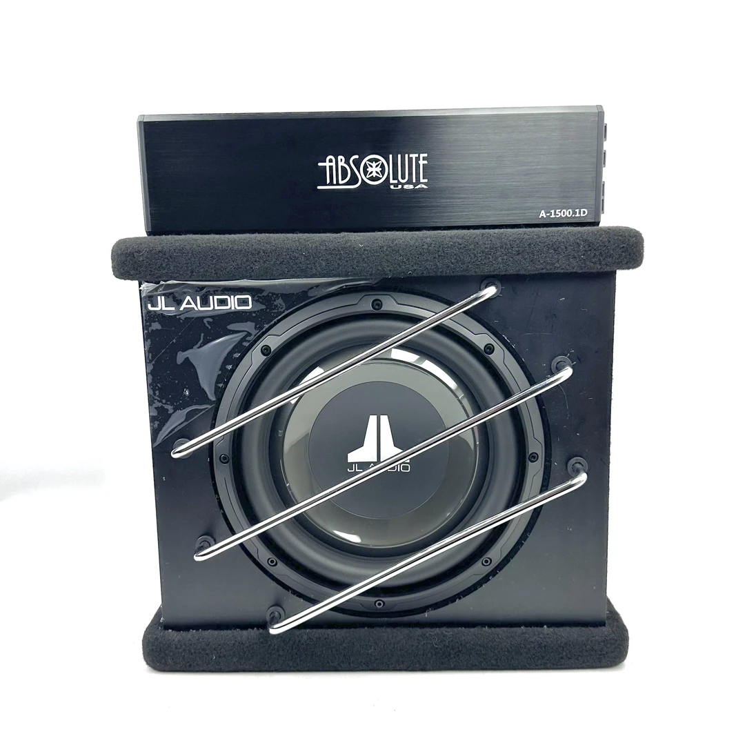 美国捷力10w1低音炮+美国ABS1500.1功放