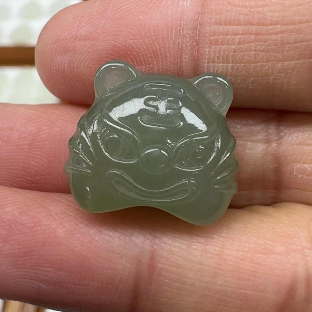 和田玉颈饰未镶嵌虎宝华妃多样性拍一发一