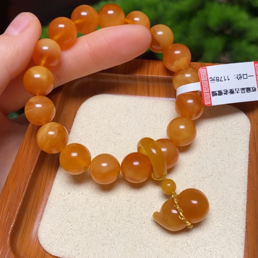 【闪购商品】手链蜜蜡未镶嵌手串