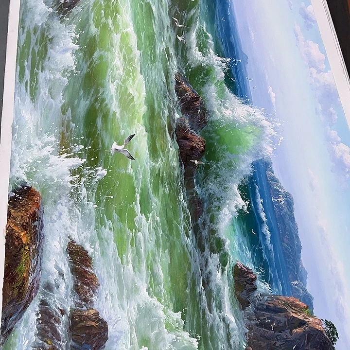 油画一一直一直只