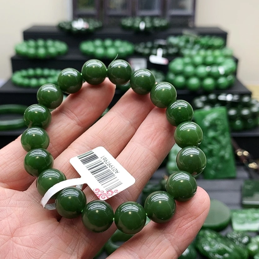 【闪购商品】和田玉（碧玉）手链未镶嵌