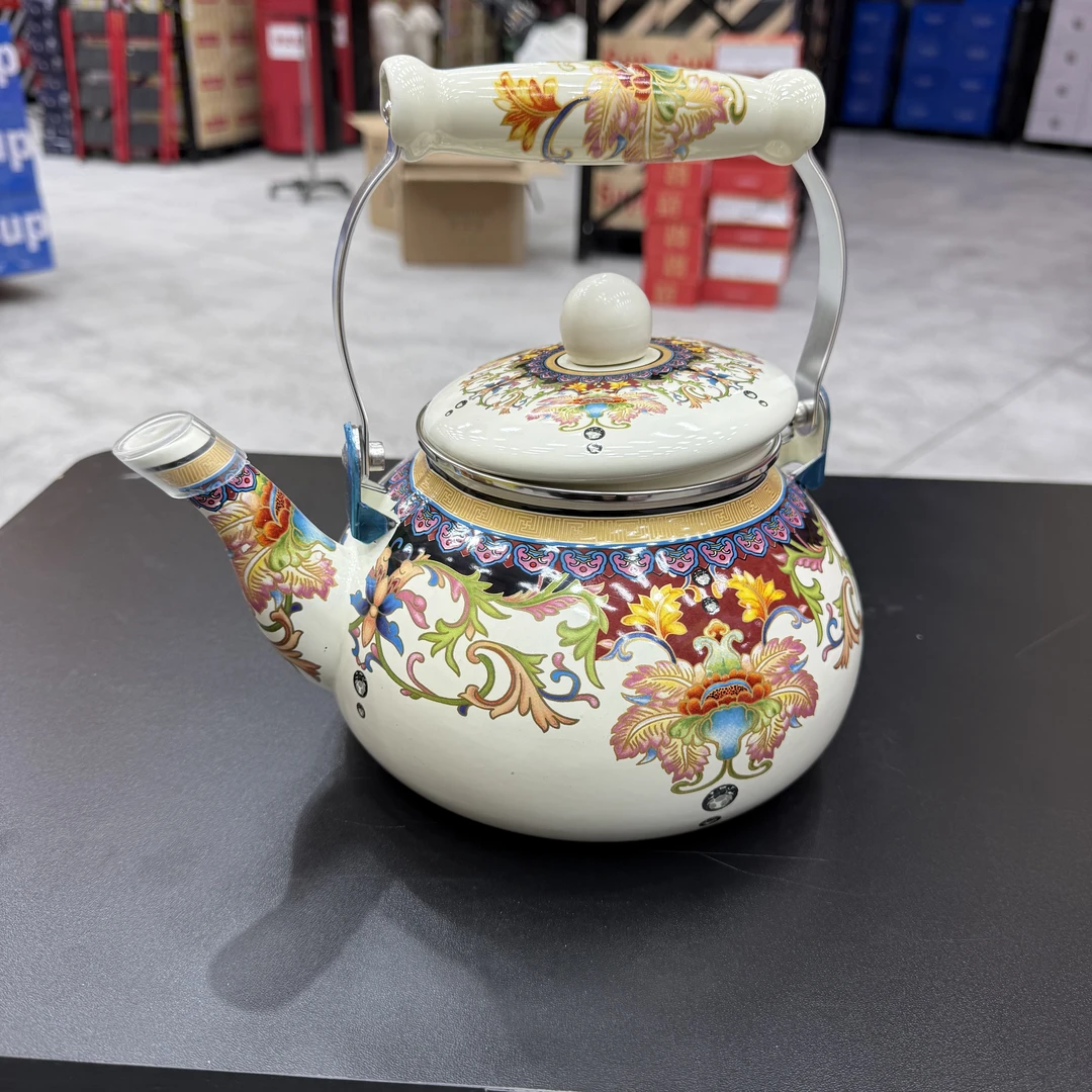高颜值珐琅壶好看G