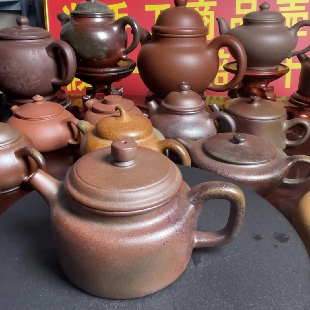 茶壶紫砂柴烧得中150cc