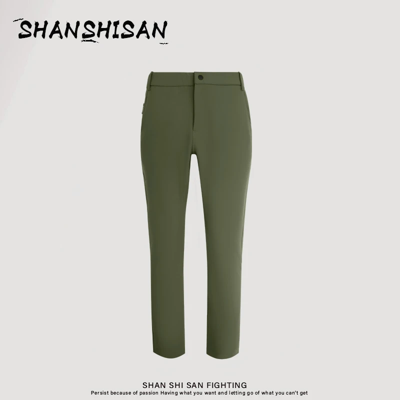 秋冬高定版！！运动户外休闲软壳裤高弹防风加绒保暖防泼水长裤1016