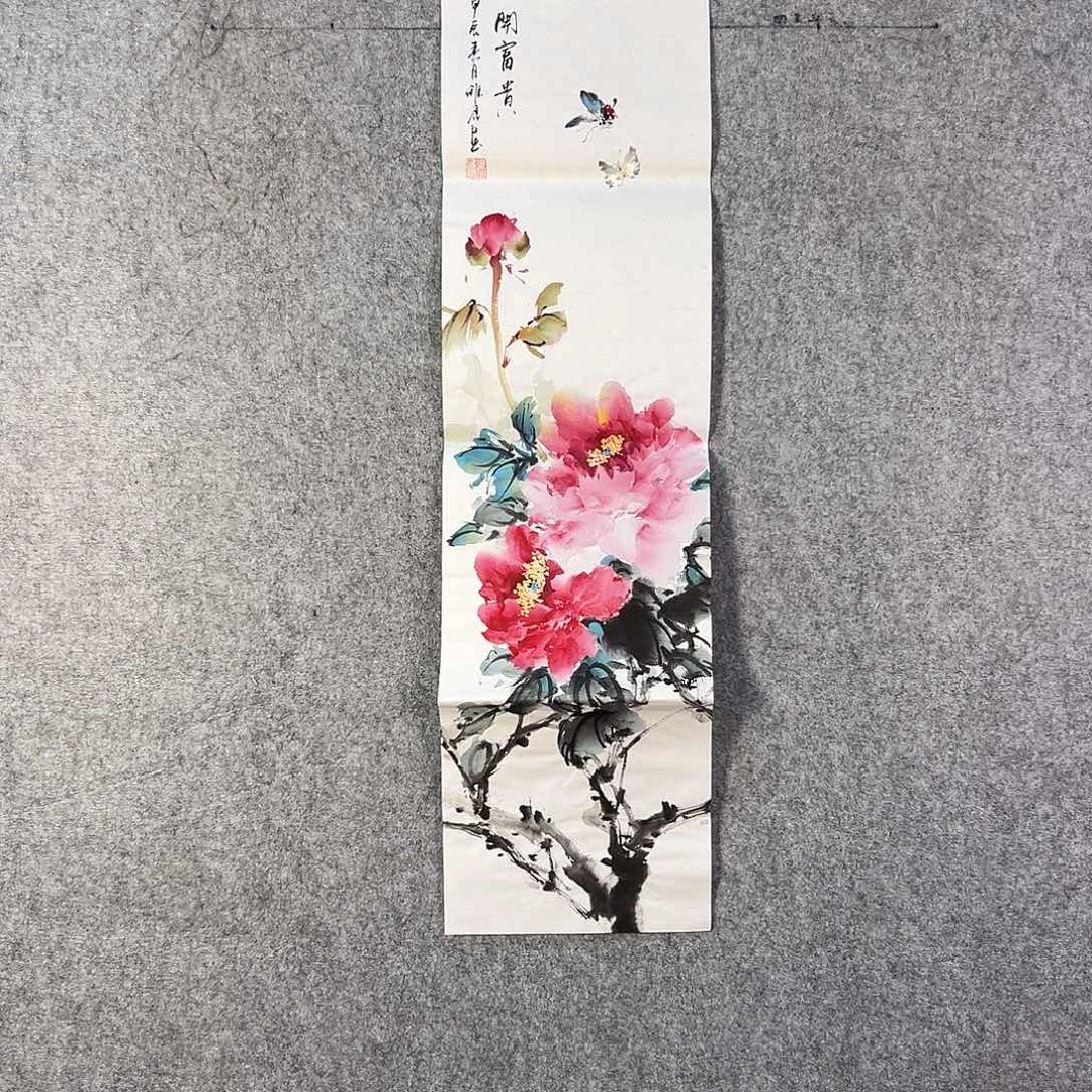 国画449 花鸟在此鸣叫的日子