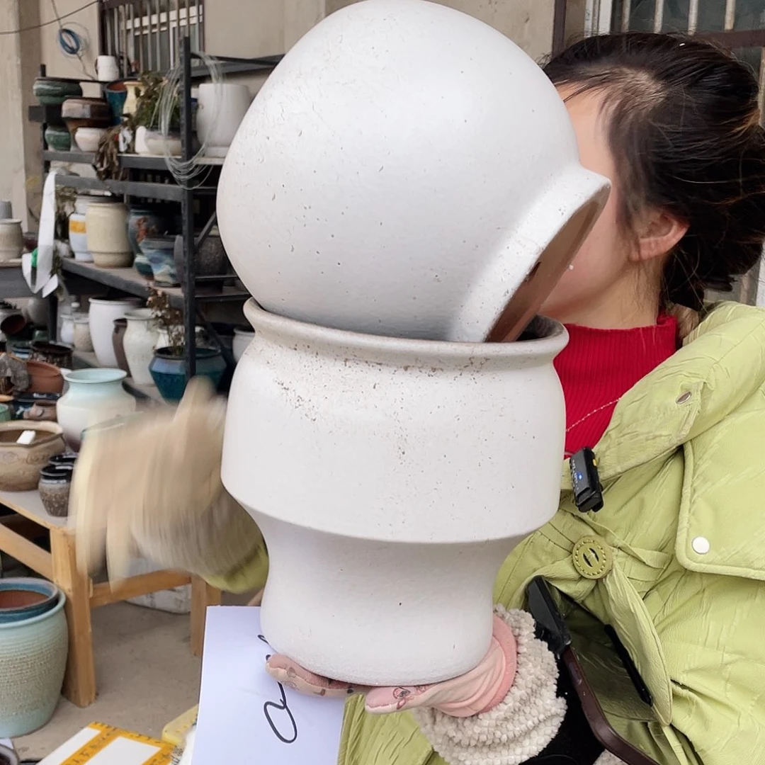 红陶王嫂花盆0211-220