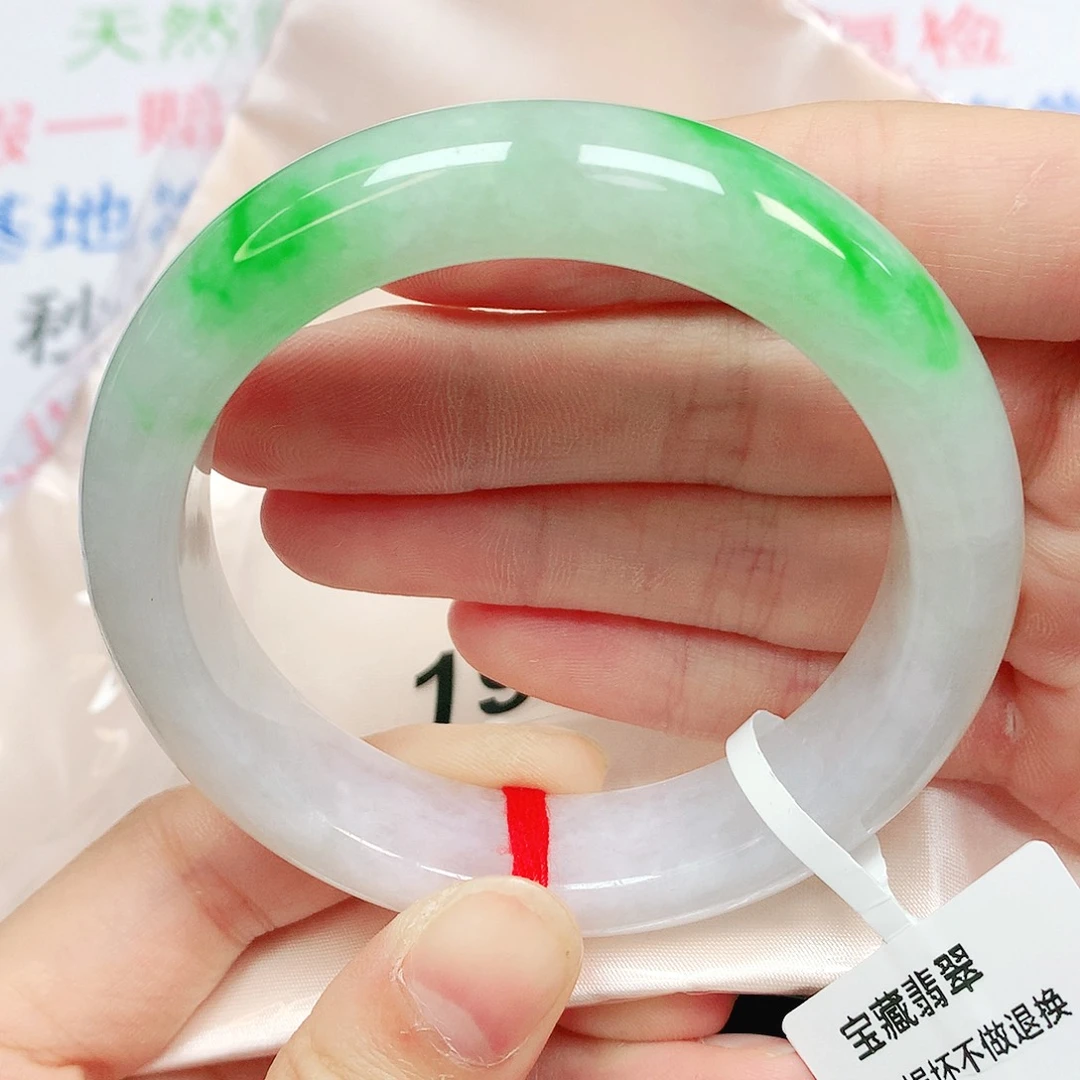 翡翠未镶嵌手镯翡翠手镯54