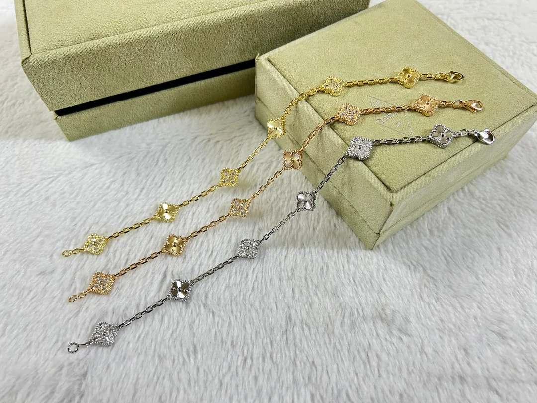 合金贝壳手链 mini六花手链（YR高定V金版）轻巧迷你版本可爱简约