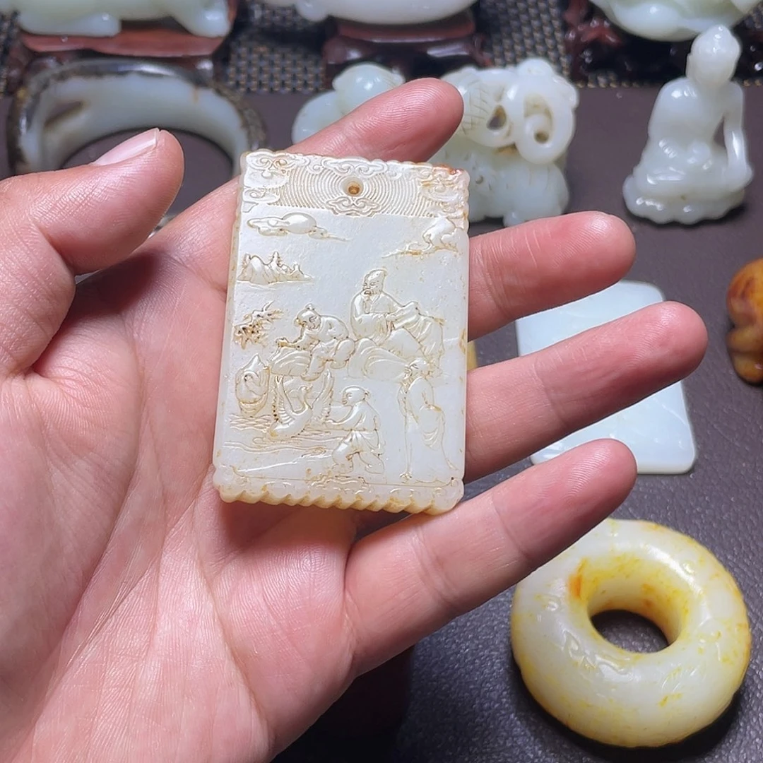 【闪购商品】未镶嵌和田玉挂件千***鹰