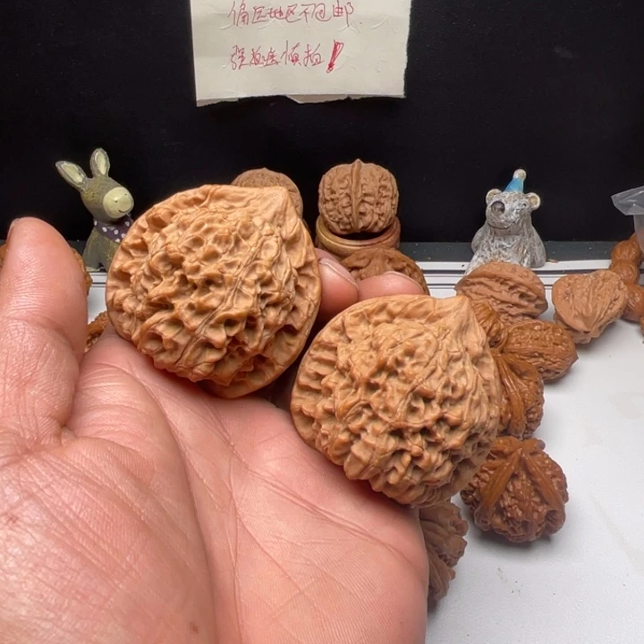 西***组文玩核桃吊坠全品官帽50