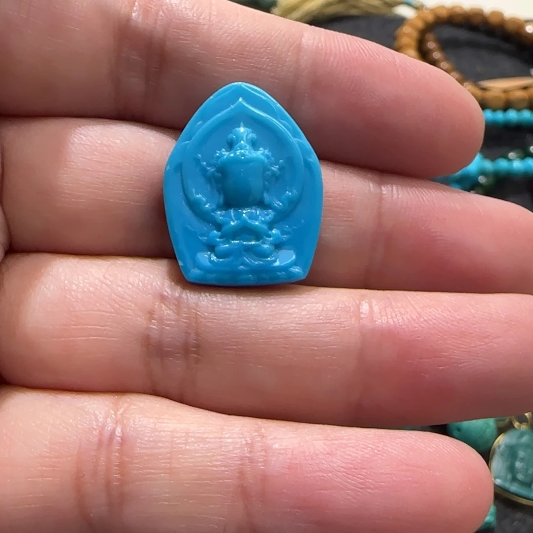 绿松石未镶嵌配饰