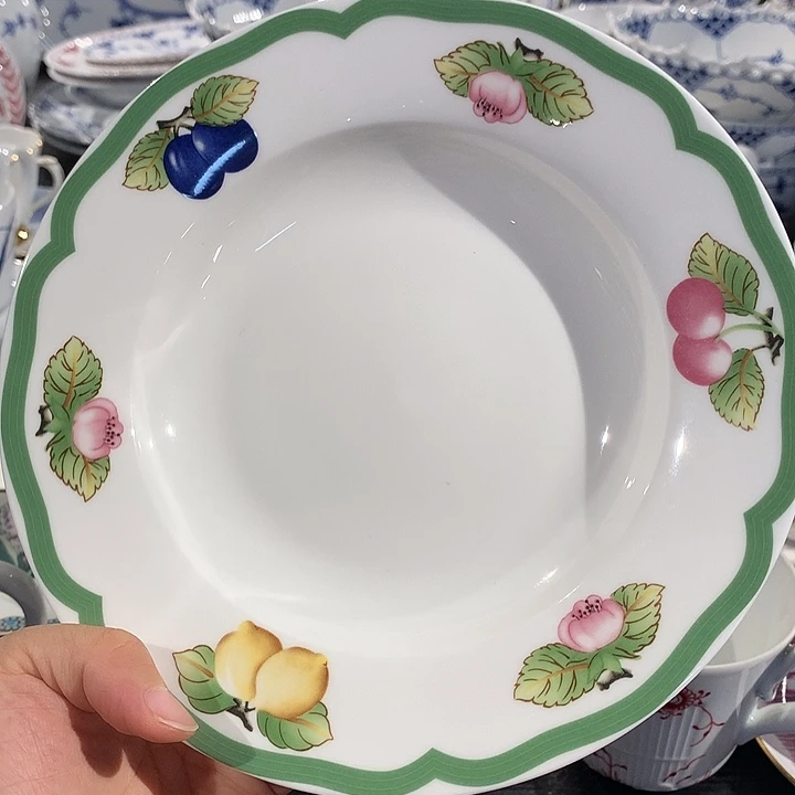瓷片深盘深盘一个