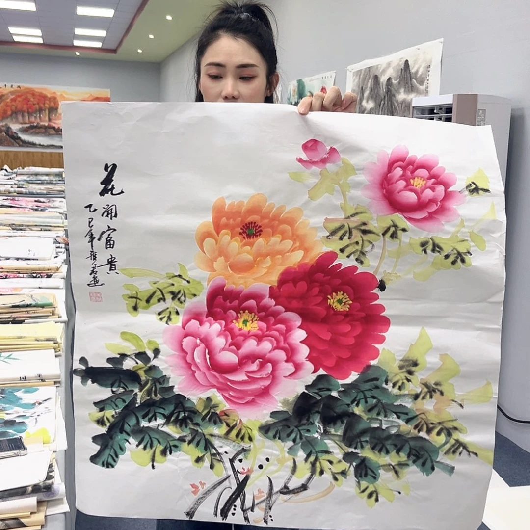 国画国画作品纯手绘