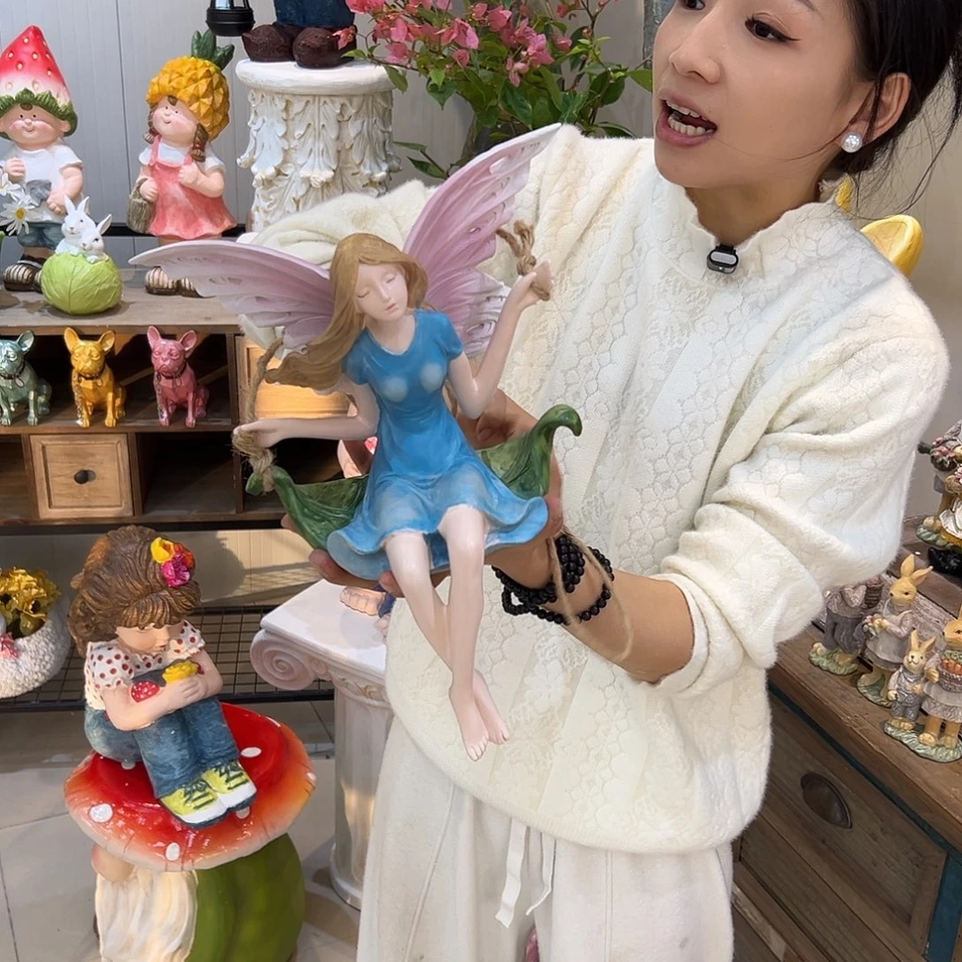 花园摆件红红火火