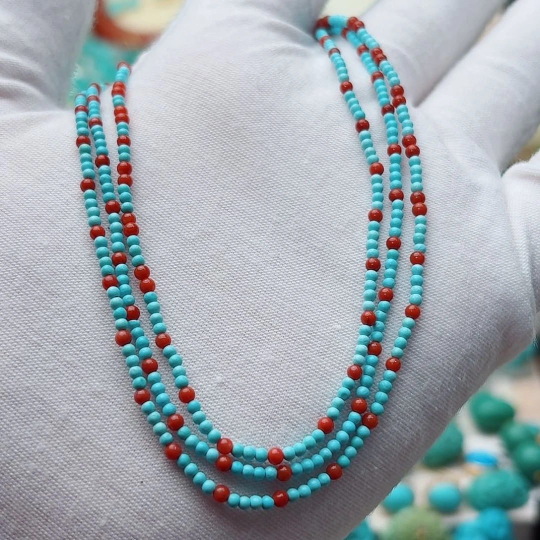 饼****绿松石未镶嵌珠宝奇石