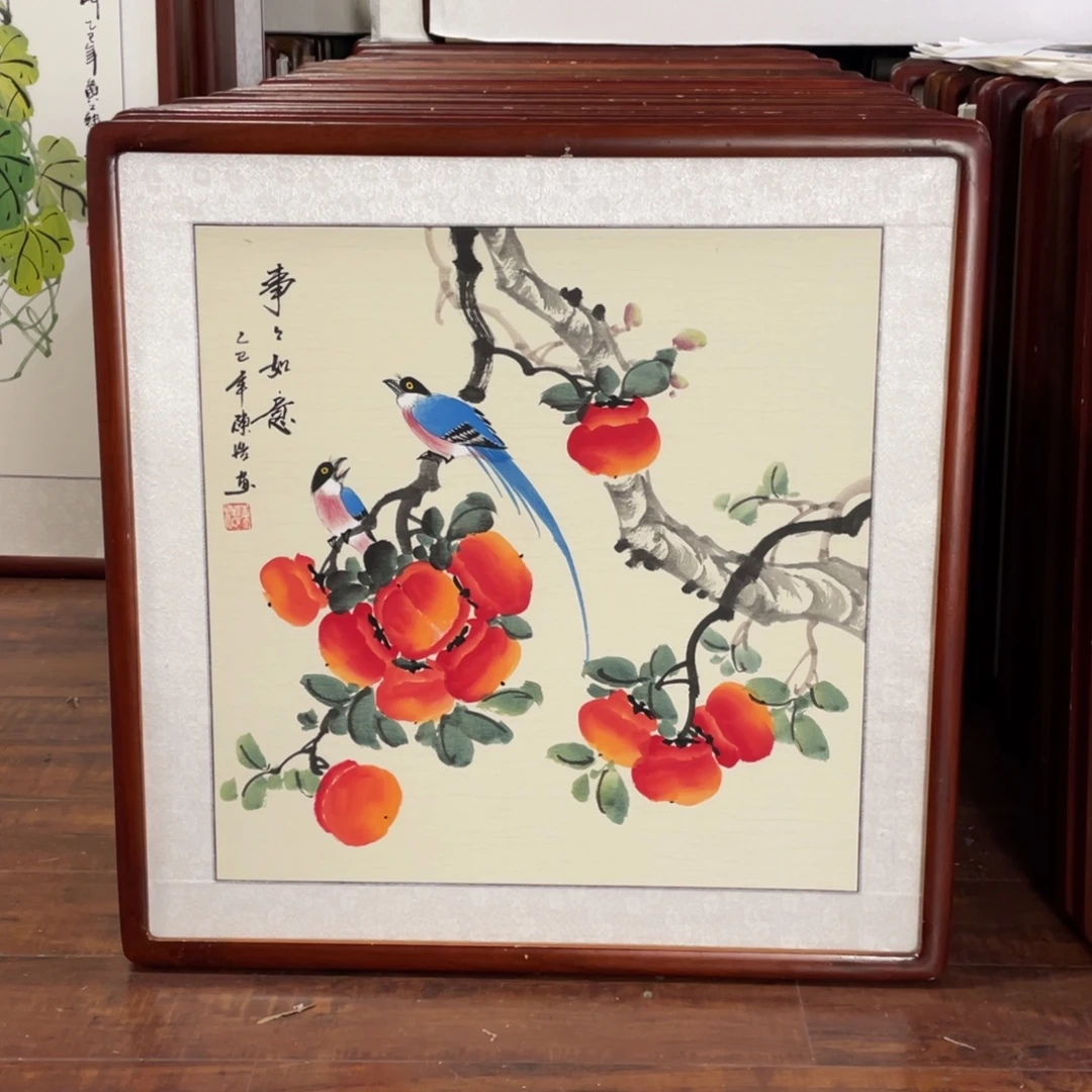 国画带框尺寸63*63厘米