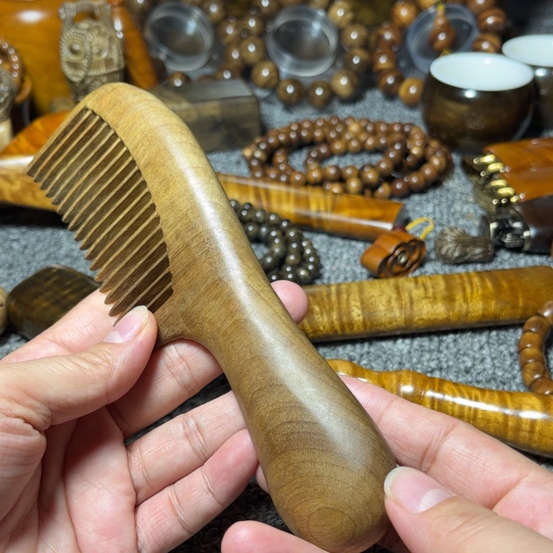 金丝楠老料一体梳