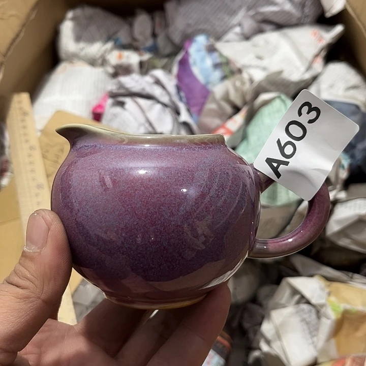 瓷片茶摆件工艺品摆件666