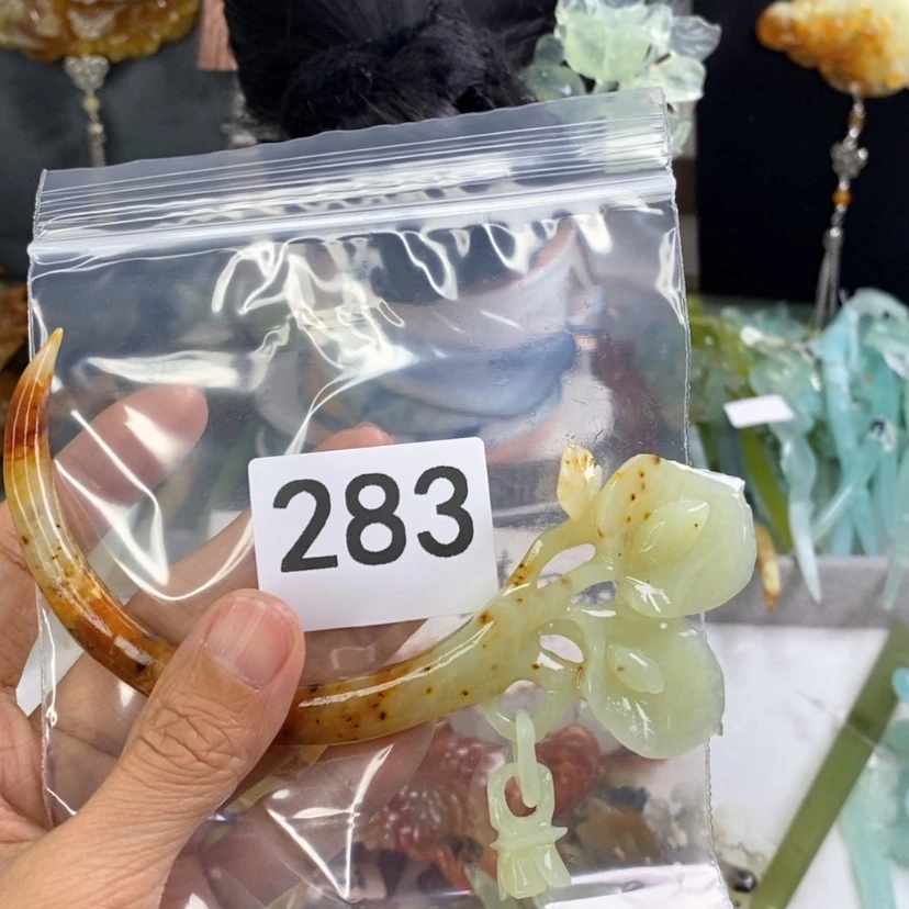 【闪购商品】岫玉发饰未镶嵌?****?发簪