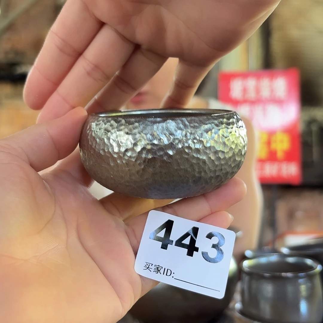 坭兴陶柴烧全手工原矿泥料杯