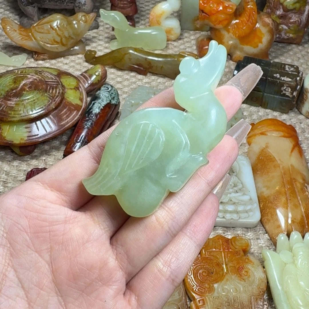 白玉菩提吊坠挂件