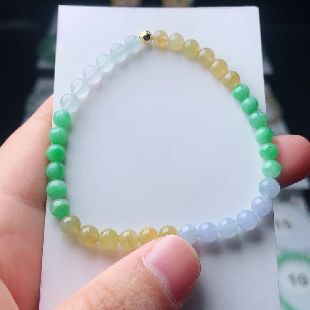 翡翠未镶嵌手链翡翠