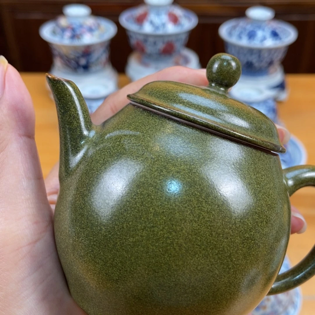 手绘现代茶具非古董