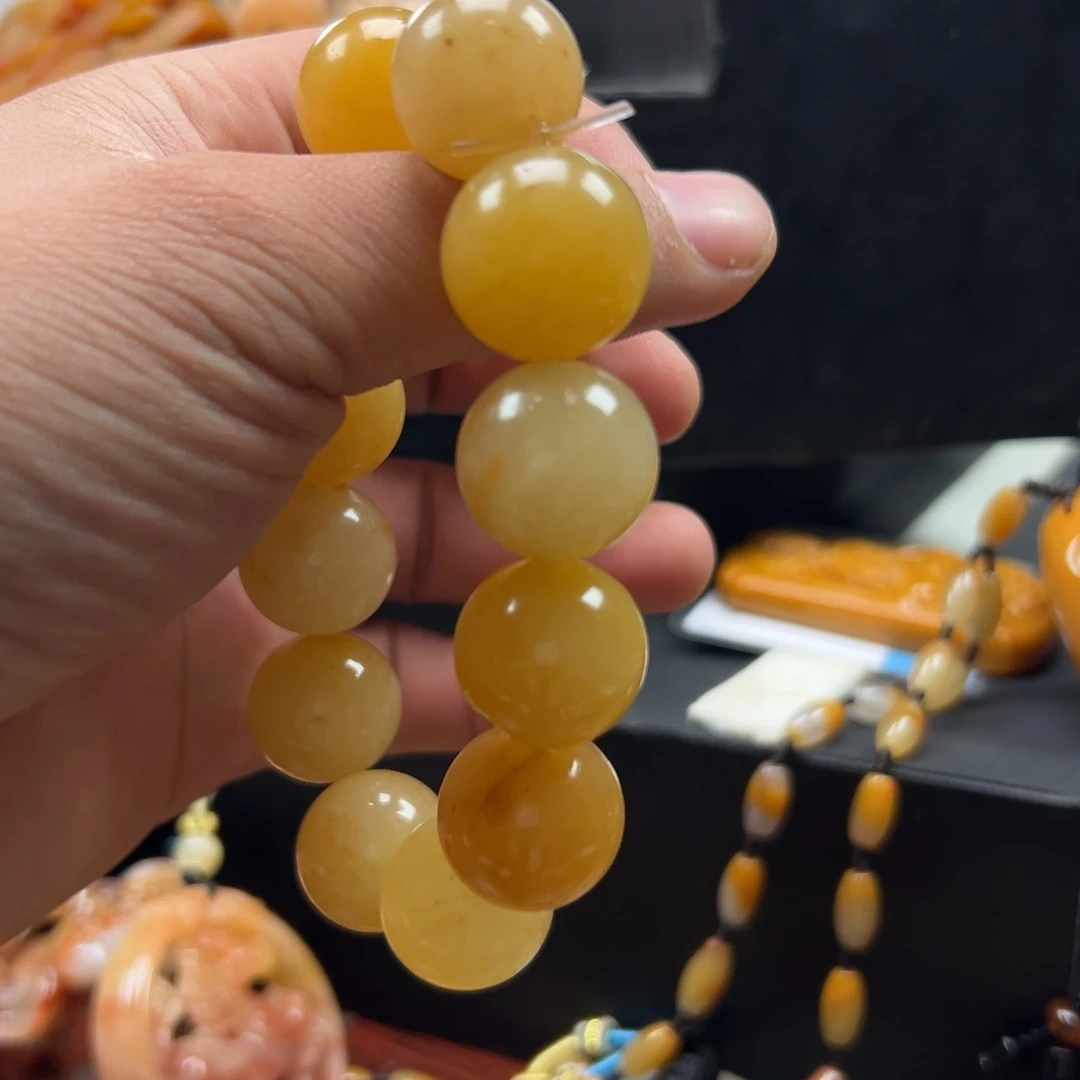 石英质玉（黄龙玉）未镶嵌多选发其一